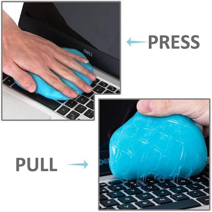 Slime Jelly Cleaner Pembersih Debu / Gel Pengangkat Kotoran Sela Dashboard Interior Mobil Keyboard / Anti-Dust Cleaning Dust Removal Soft Gel Lendir Serbaguna