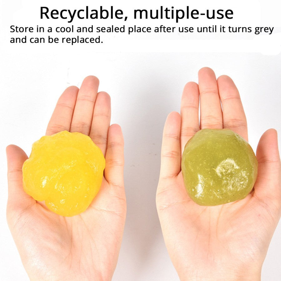 Slime Jelly Cleaner Pembersih Debu / Gel Pengangkat Kotoran Sela Dashboard Interior Mobil Keyboard / Anti-Dust Cleaning Dust Removal Soft Gel Lendir Serbaguna