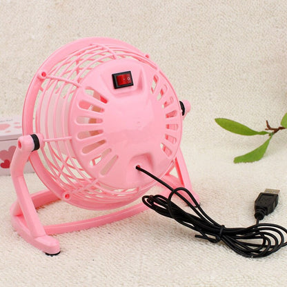 Kipas Angin Plastik Portable 5 Inch / Kipas Meja Mini 5Inch Anti Panas / Mini Fan Portable USB Power - Mofanaccessories