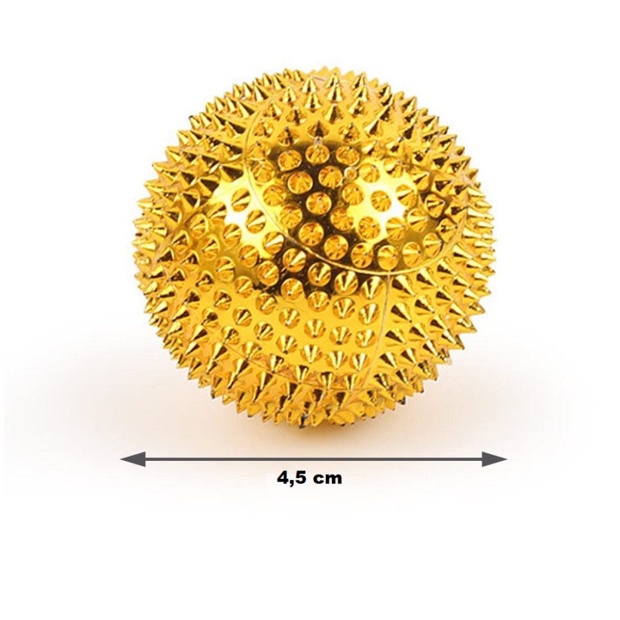 Bola Duri Magnet Alat Pijat Terapi Kesehatan / Bola Refleksi Telapak Tangan Kaki Sakit Syaraf Kejepit Kepala Stoke Melancarkan Peredaran Darah Menghilangkan Ngantuk / Spiky Magnetic Hand Massage Ball