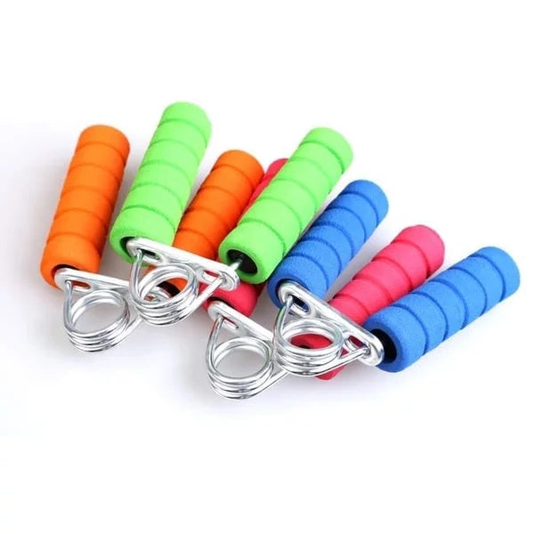 Handgrip Fitness Gagang Busa Dan Plastik / Alat Latihan Penguat Otot Tangan & Lengan / Hand Exercise Lever With Foam And Plastic Handle / Hand Grip Pegas Alat Gym Fitnes Olahraga Tangan