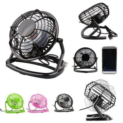 Kipas Angin Plastik Portable 5 Inch / Kipas Meja Mini 5Inch Anti Panas / Mini Fan Portable USB Power - Mofanaccessories