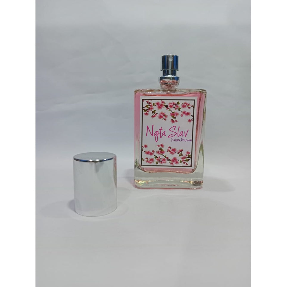 Parfum Nagita Slavina Eau De Parfume 30 ml dan 60 ml Aroma Sakura Blosoom / Parfum Ngta Slav Pengharum Wanita Tahan Lama / Body Spray EDT Minyak Wangi Semprot Parfume 30ML 60ML Eau de Toilette Fragrance