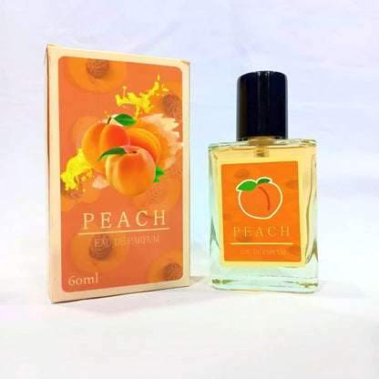 Parfum Peach Premium Eau De Parfume 60ml / Parfum Pengharum Badan Pria dan Wanita Wangi Tahan Lama / Body Spray EDP Minyak Wangi Semprot Parfume 60ML