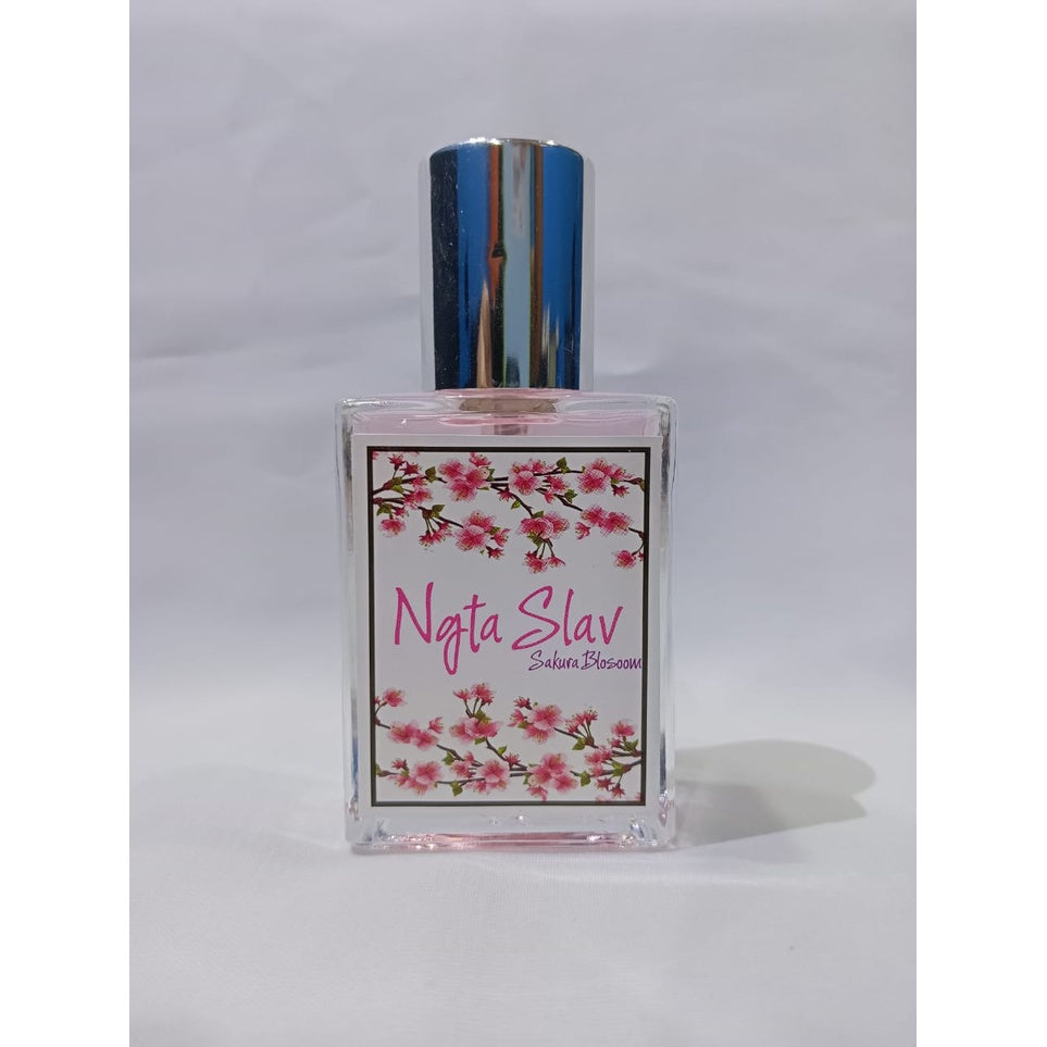 Parfum Nagita Slavina Eau De Parfume 30 ml dan 60 ml Aroma Sakura Blosoom / Parfum Ngta Slav Pengharum Wanita Tahan Lama / Body Spray EDT Minyak Wangi Semprot Parfume 30ML 60ML Eau de Toilette Fragrance