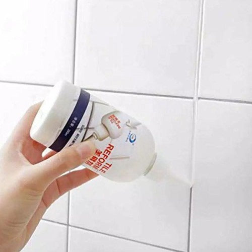 Krim Pengisi Celah Nat Keramik 150ml Anti Jamur / Lem Reparasi Perbaikan Dinding Tembok Rumah Retak / Tile Reform Waterproof Grouting Filler Pasta Cairan Pelapis Sela Lantai Ubin Tahan Air