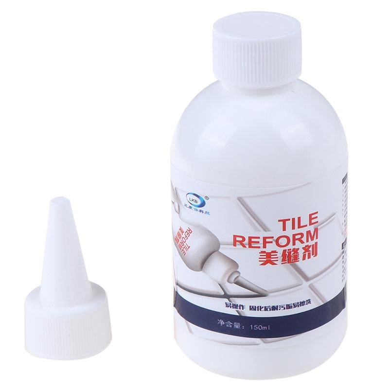 Krim Pengisi Celah Nat Keramik 150ml Anti Jamur / Lem Reparasi Perbaikan Dinding Tembok Rumah Retak / Tile Reform Waterproof Grouting Filler Pasta Cairan Pelapis Sela Lantai Ubin Tahan Air