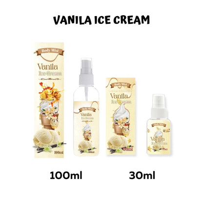 Body Mist Parfum 30ml Dan 100ml / Parfum Pengharum Badan Pria dan Wanita Wangi Tahan Lama / Body Spray Parfume Pewangi Baju Semprot Size 30ML 100ML Eau de Parfume Tahan Lama Wangi Sweet Fresh Soft