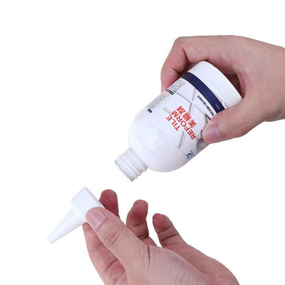 Krim Pengisi Celah Nat Keramik 150ml Anti Jamur / Lem Reparasi Perbaikan Dinding Tembok Rumah Retak / Tile Reform Waterproof Grouting Filler Pasta Cairan Pelapis Sela Lantai Ubin Tahan Air