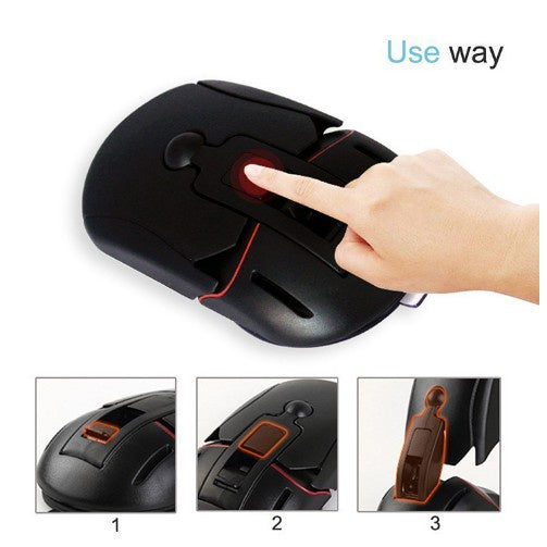 [MA] Car Holder Phone Stand Bentuk Mouse Shape Handphone Mobil Gps Unik Lipat Folding Desktop Dashbroad