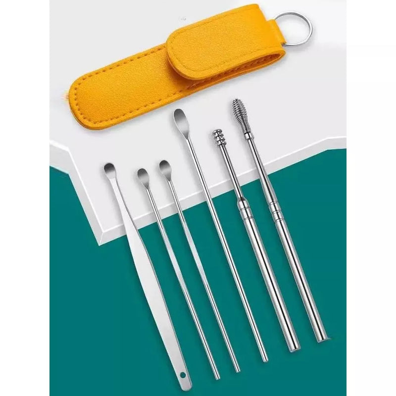 Alat Pembersih Telinga Set 6in1