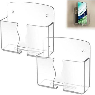 Rak Charger Dinding Acrylic