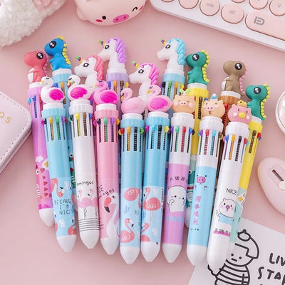 Pulpen Karakter 10 Warna