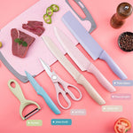 Pisau Set Macaron 6in1