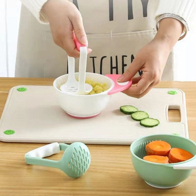 Alat Makan Bayi Mangkok MPASI Grinding Bowl