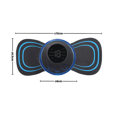 Alat Pijat Terapi Mini Pad EMS Massager Recharging