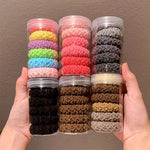 Ikat Rambut Donat Isi 6 Pcs