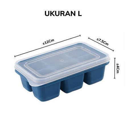Cetakan Es Batu 6 Cube