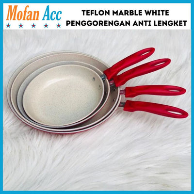 Teflon Marble White