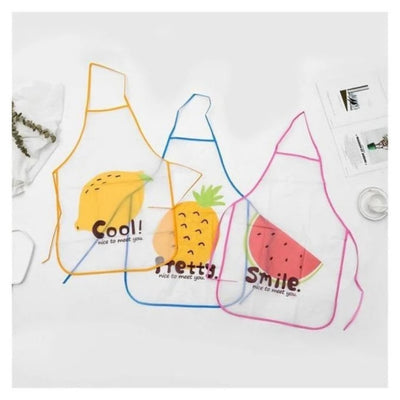 Celemek Apron Waterproof Motif Buah