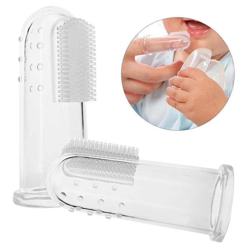 Sikat Jari Silikon Bayi Finger Tooth Brush