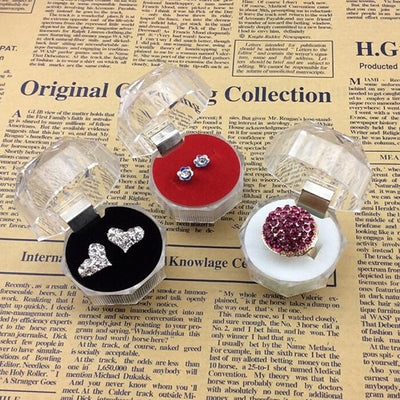 Kotak Cincin Mika Cristal