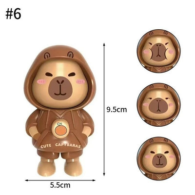 Mainan Nailong / Keychain Gantungan Kunci Astronot Berubah Wajah Unik