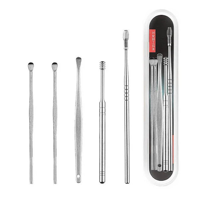 Alat Pembersih Telinga Set 5in1