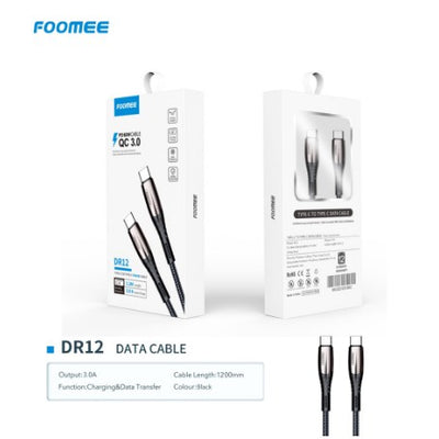 Kabel FOOMEE DR12 Type C to Type C USB