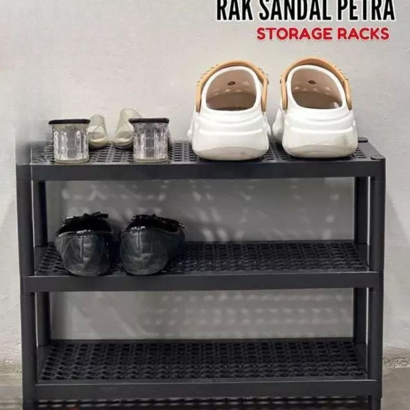 Rak Sepatu Petra 3 Susun