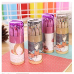 Pensil Warna Tabung 12in1 + Serutan