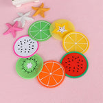 Tatakan Gelas Motif Buah
