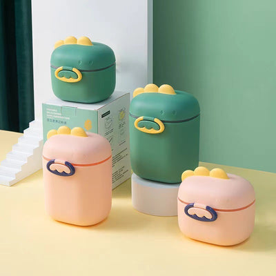 Tempat Susu Bubuk Bayi Motif Dino