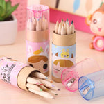 Pensil Warna Tabung 12in1 + Serutan